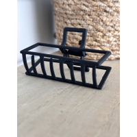 haarklem mat -black-