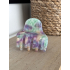 haarklem -multi green/purple-