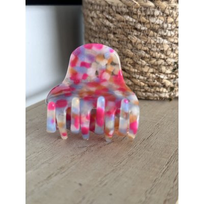 haarklem -multi pink-