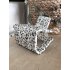 haarklem 'dots' white 
